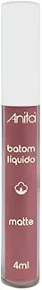 Batom Líquido Matte Anita My Touch - Alta Pigmentação, Longa Duração e Conforto na Maquiagem da Boca 4ml